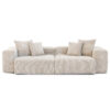 Pixel Modern Modular Sofa | Pet-Friendly 102-Inch Corduroy Sleepers 3-Seaters