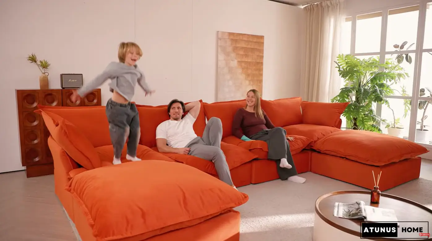 Bubble Armless Sofa Video Preview