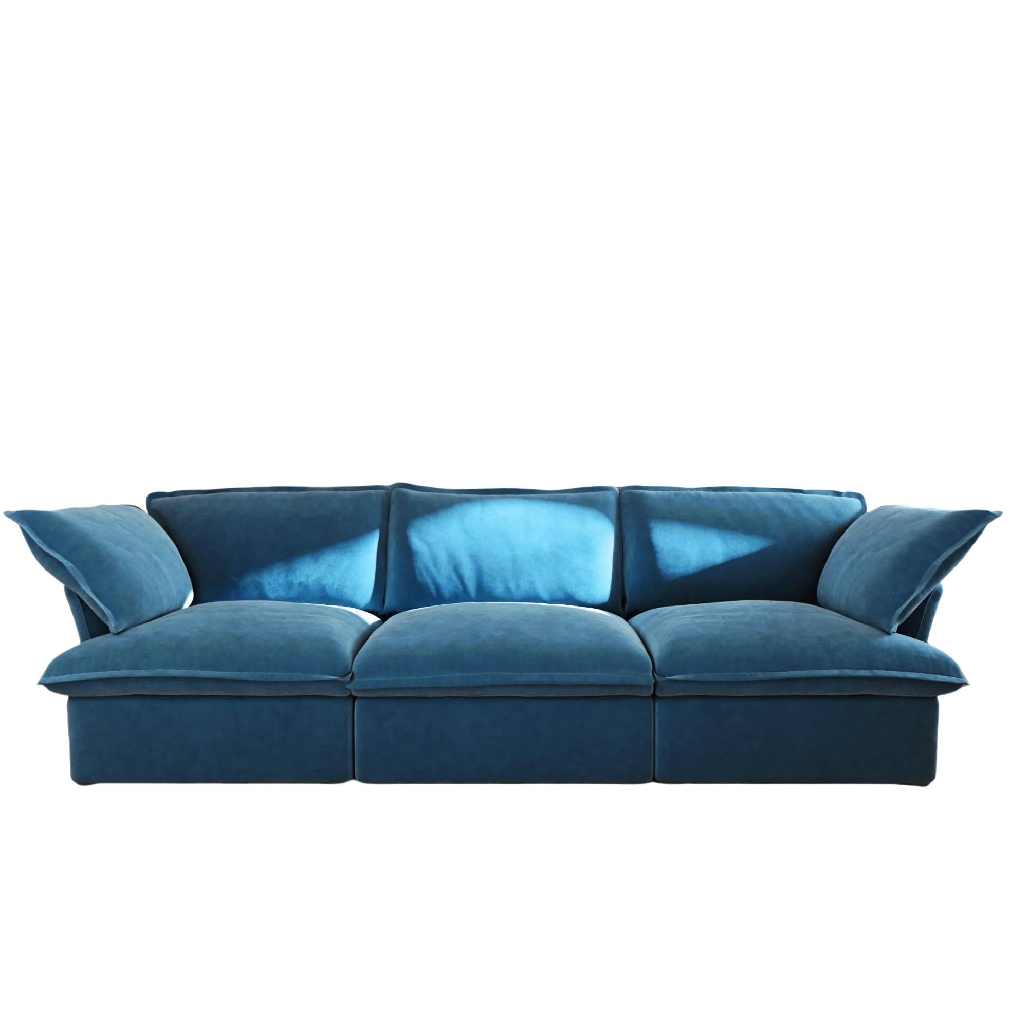 Sky Plus Velvet Cloud Sofa