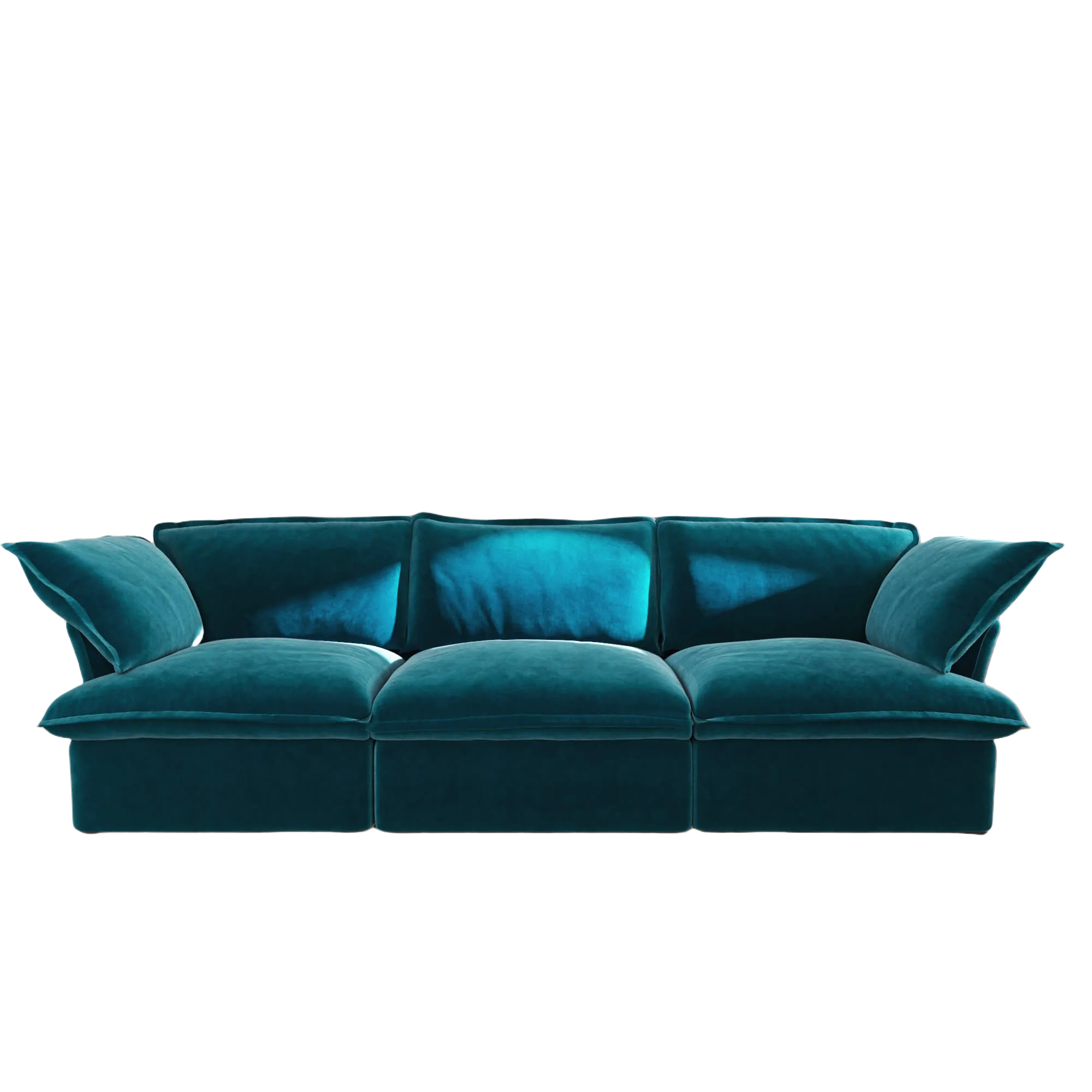 Sky Plus Velvet Cloud Sofa
