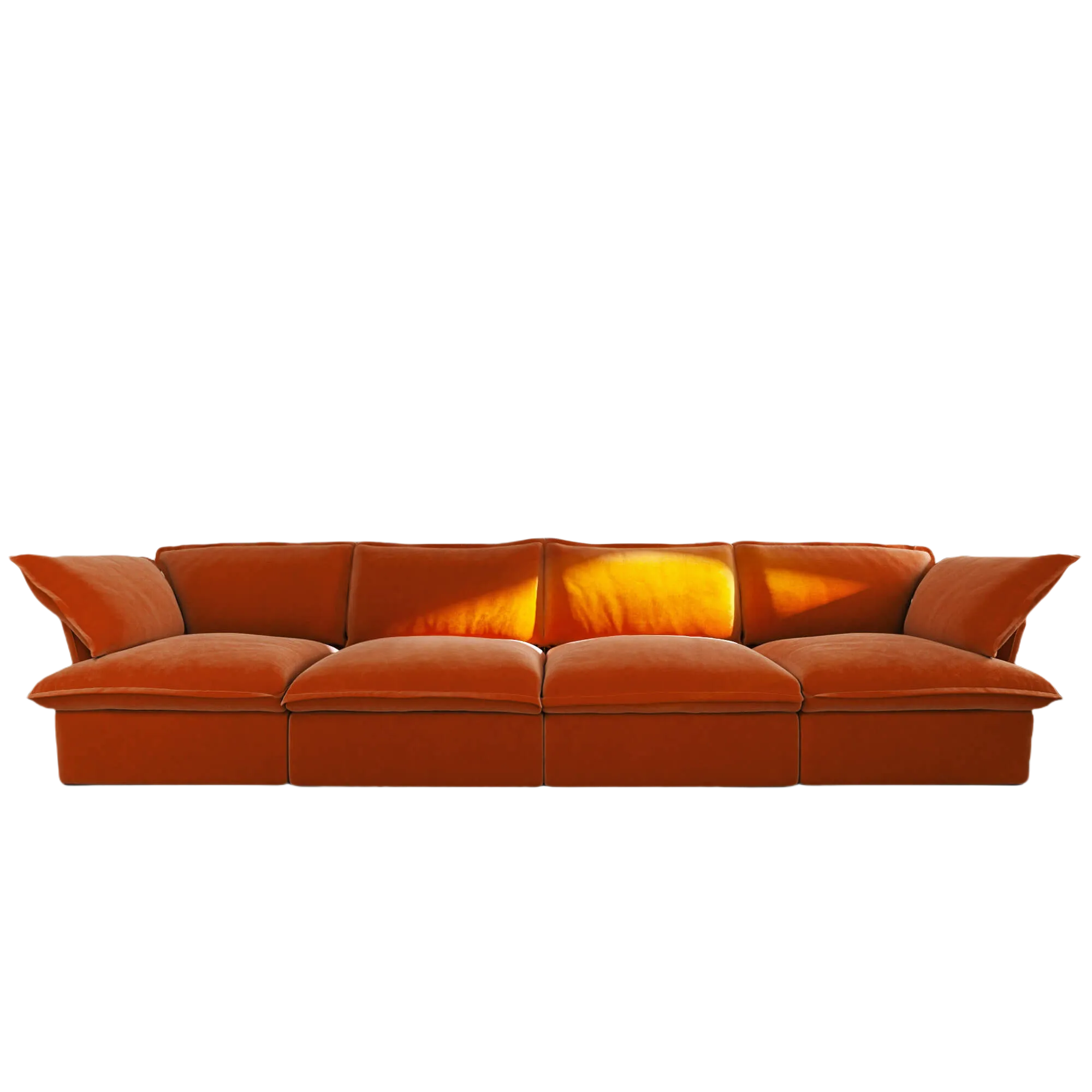 Sky Plus Velvet Cloud Sofa