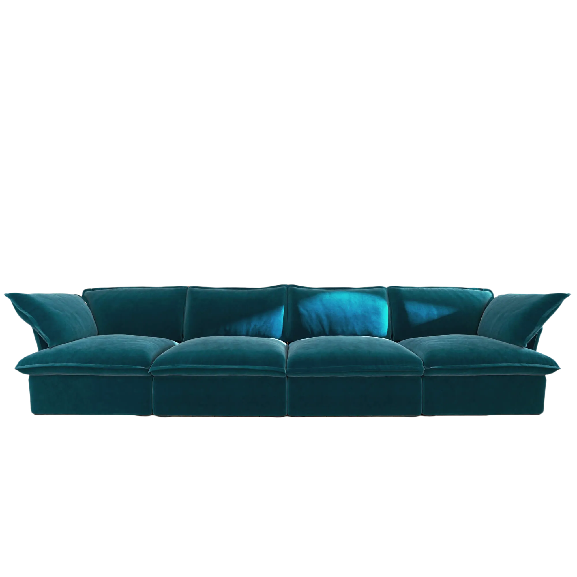 Sky Plus Velvet Cloud Sofa