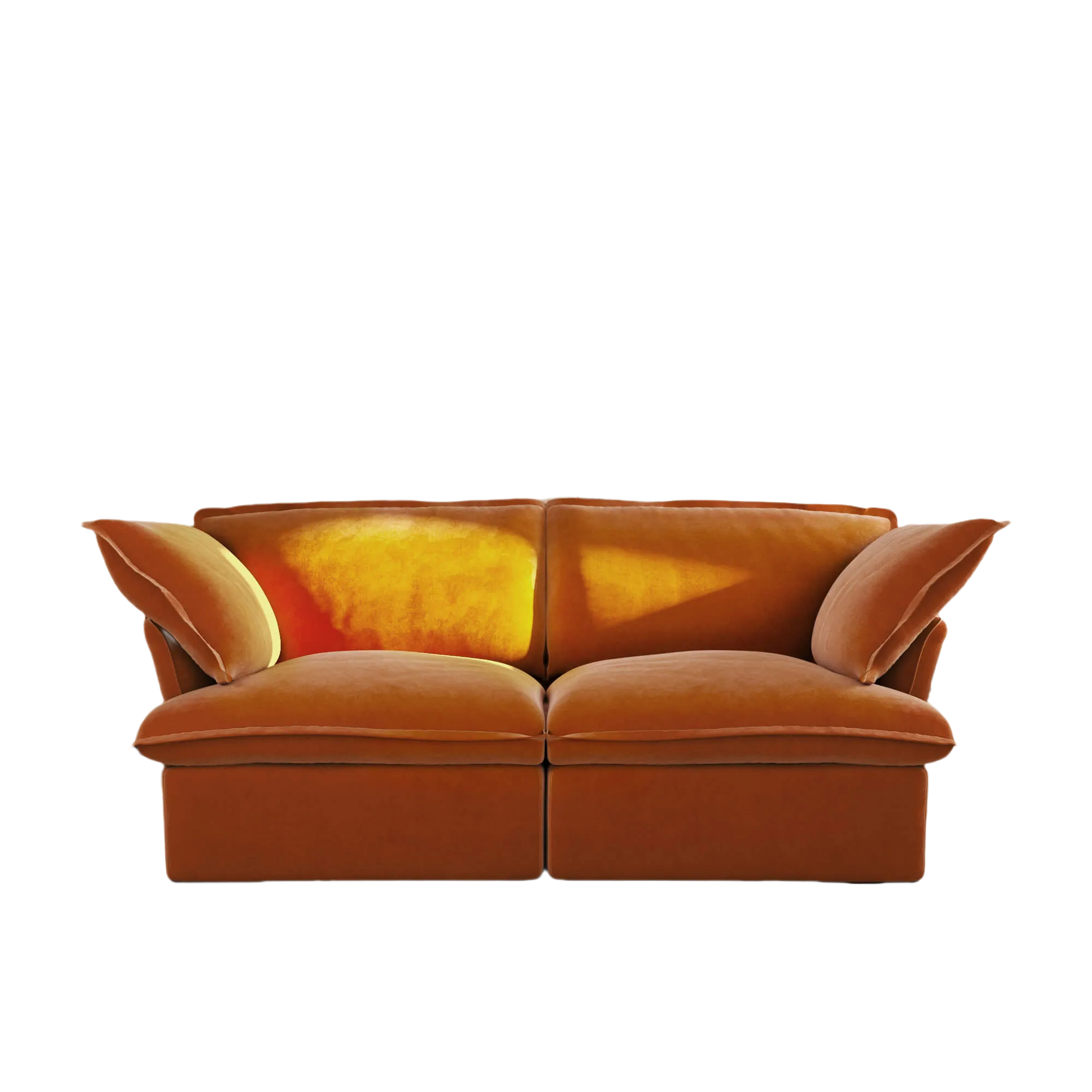 Sky Plus Velvet Cloud Sofa
