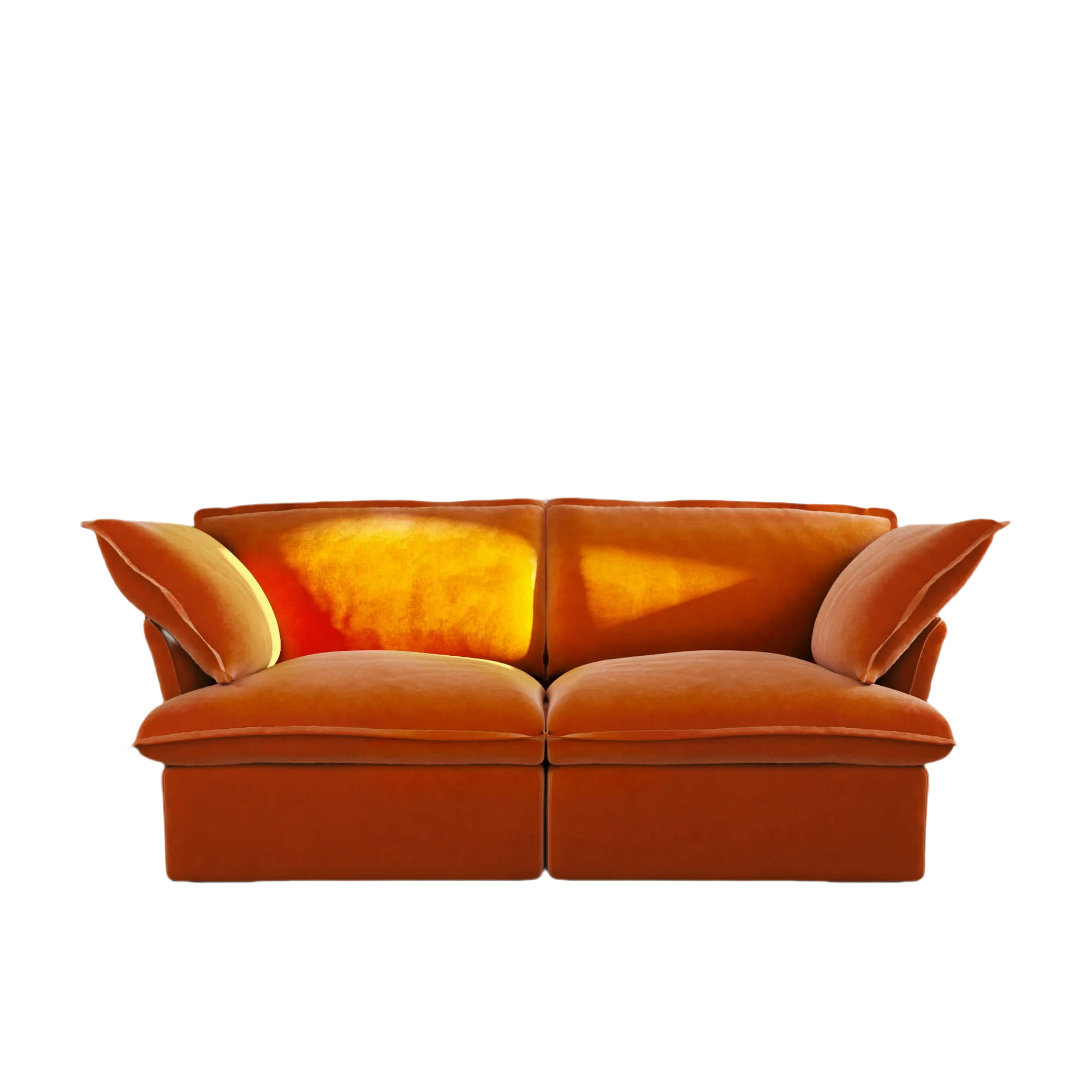 Sky Plus Velvet Cloud Sofa
