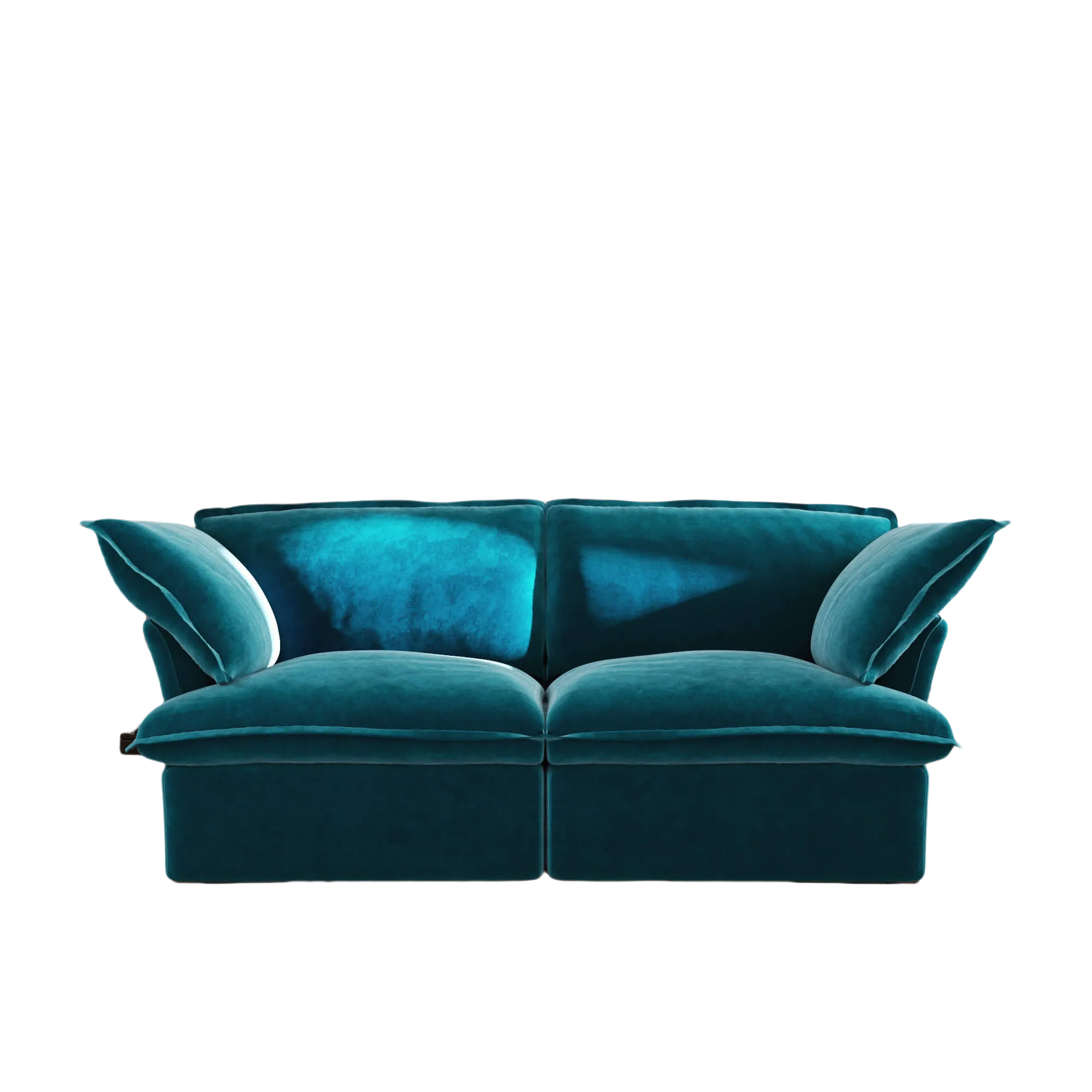 Sky Plus Velvet Cloud Sofa