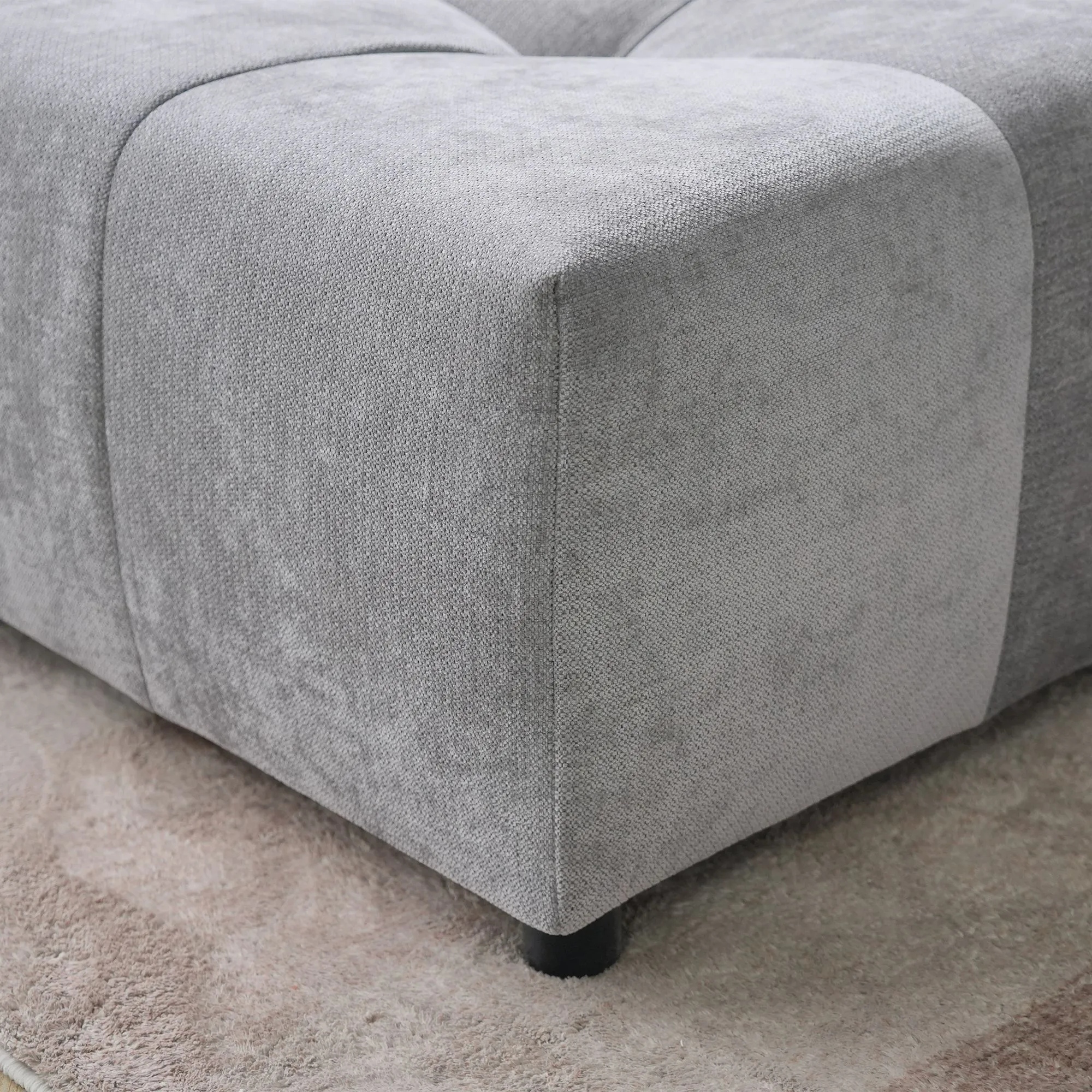 http://Pixel%20Classic%20Modular%20Sectional%20Grey%20Sofa%20Details%20(10)