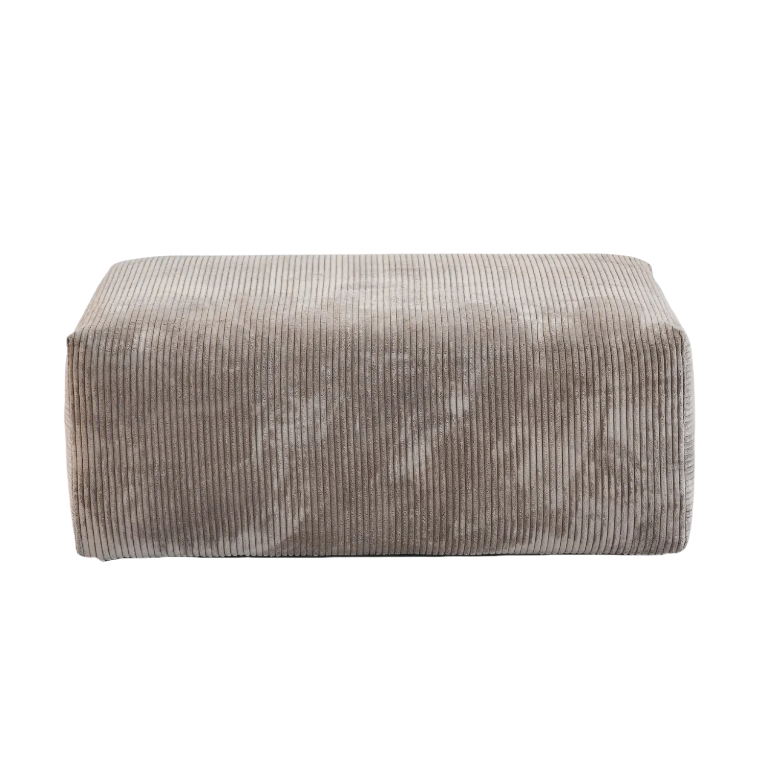 Modern Comfort Corduroy Ottomans 1-Seaters
