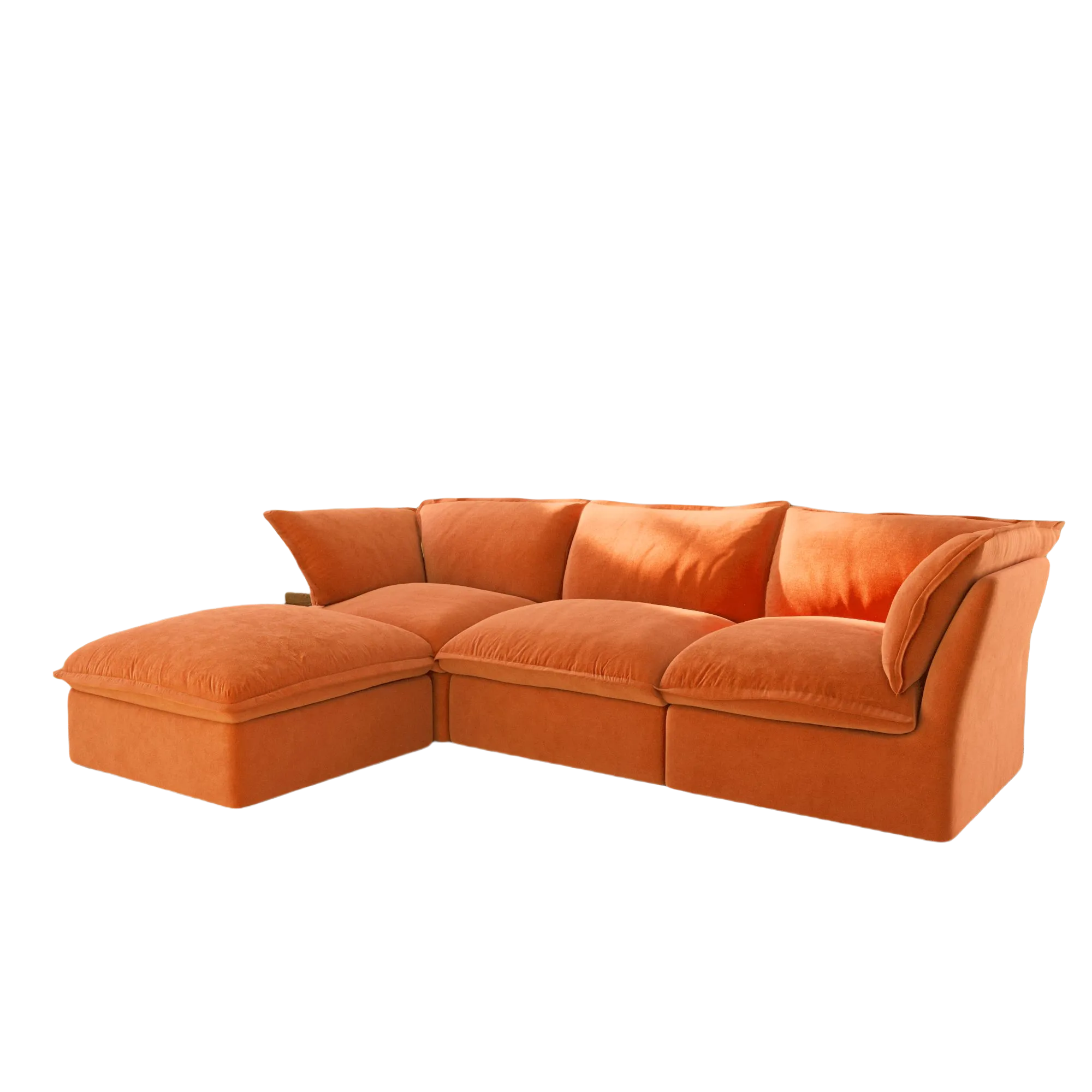 Sky Classic Velvet Cloud Sofa