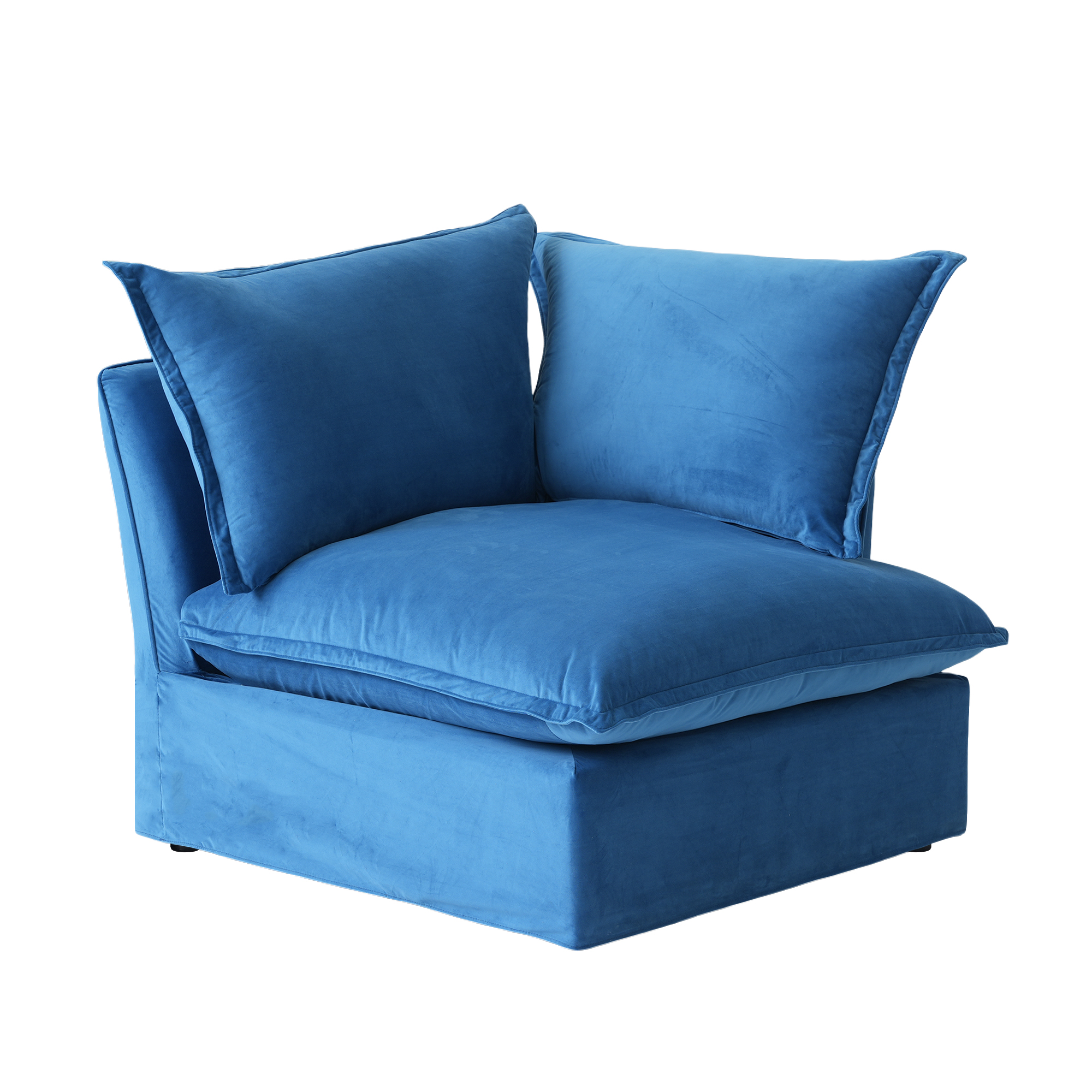 Sky Cloud Plus | 43.3″ Velvet Sofa Corner Seat