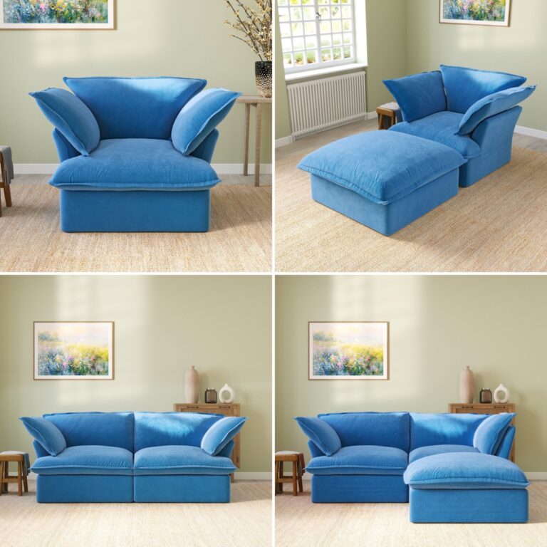 sectional sofa for small spaces-softspot velvet sofa