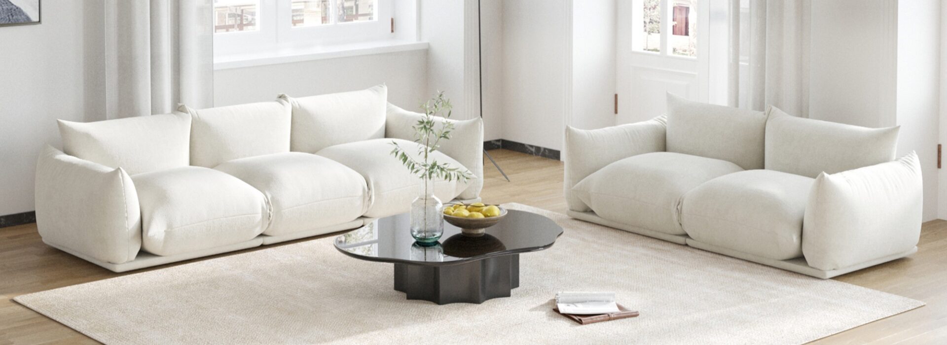 sereno sofa floor sofa