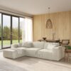 Vita Beige Corduroy Modular Sofa