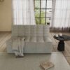 131 floor sofa grey 2-seater 01