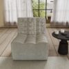 131 floor sofa grey single seat 01