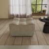 131 floor sofa khaki single ottoman 01