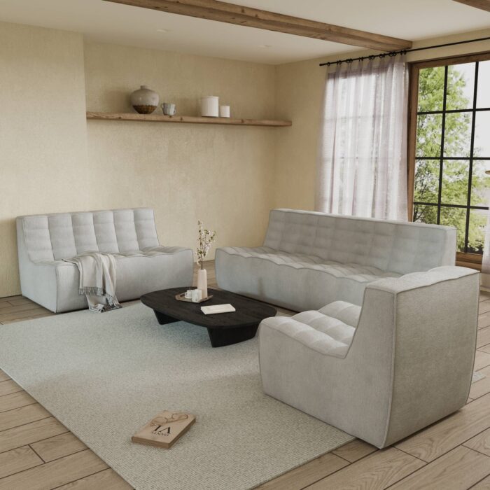 131 grey-waffle sofa 3 Seater Lazy Set(11)