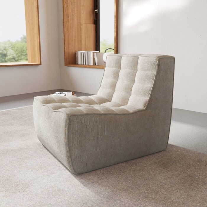 131KH Floor Sofa single seater01