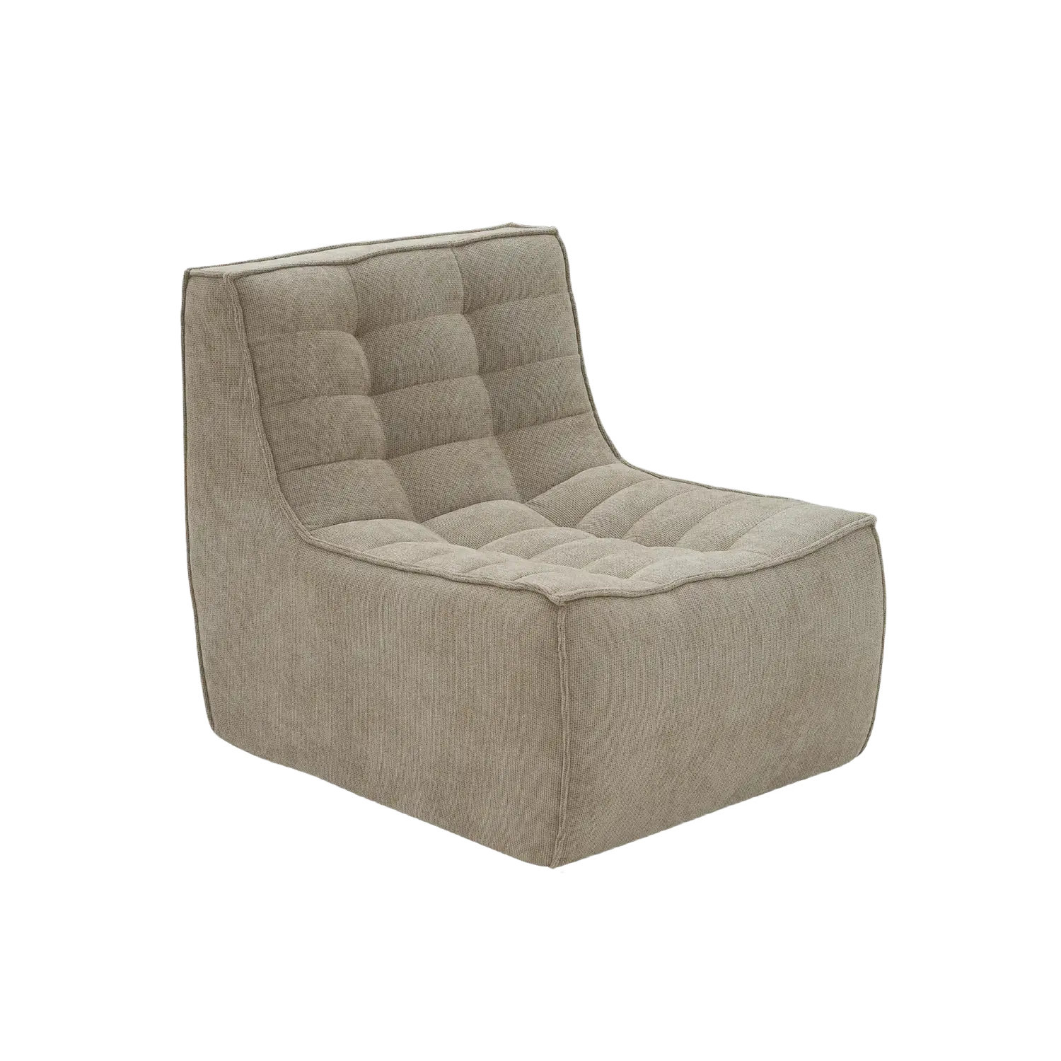 Cozy Comfort Waffle Single Sofa 1-Seaters
