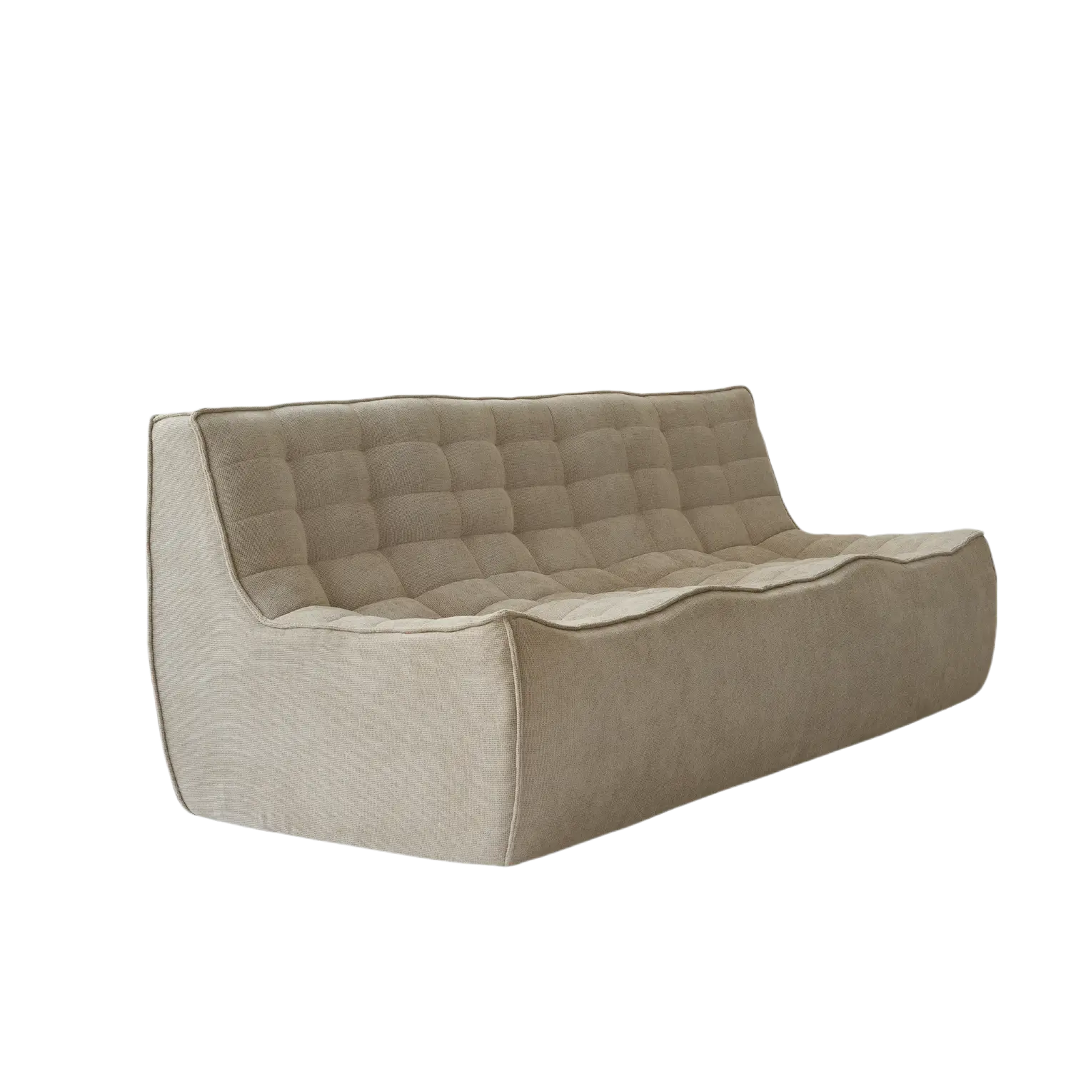 Low-Profile Waffle Sleepers 3-Seaters