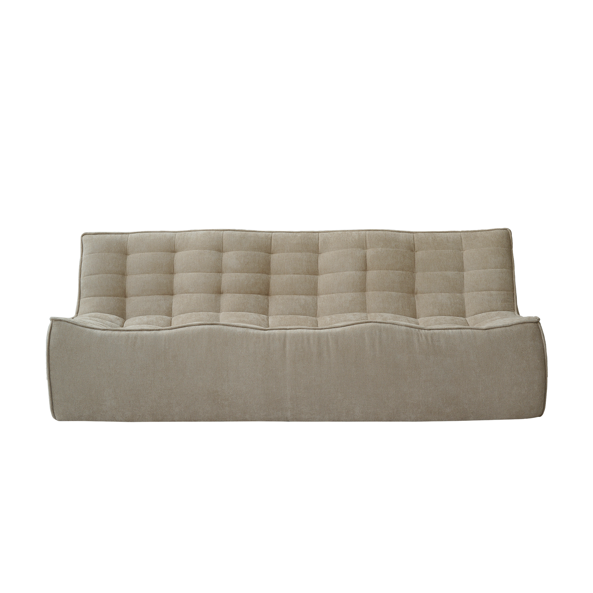 Caterpillar Classic | Waffle Floor Sofa 3-Seater