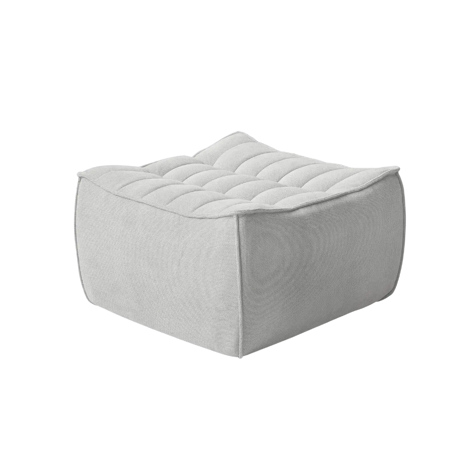 Modular Cozy Waffle Ottomans 1-Seaters
