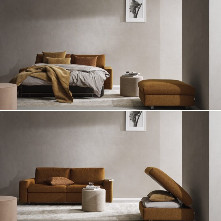 sofa bed & storage function