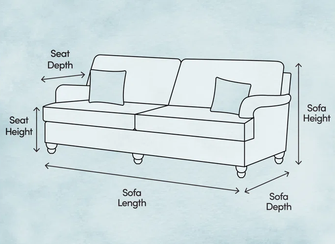 sofa seat depth