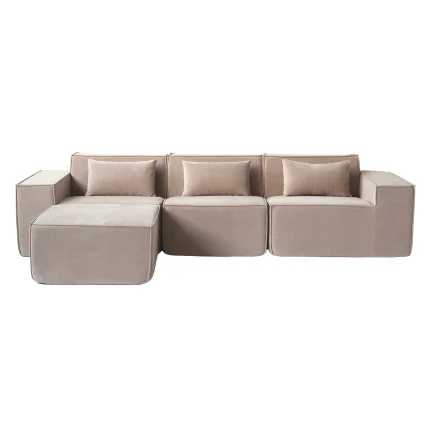 Urban Plus Sofa 3 Seater With Ottoman 130
