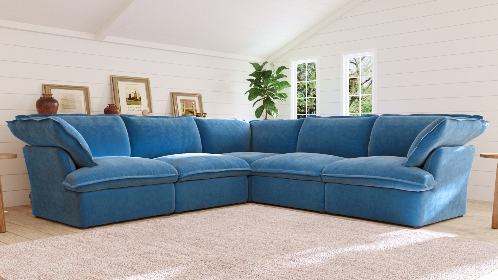 Sky Washable Cloud Sectional Sofa
