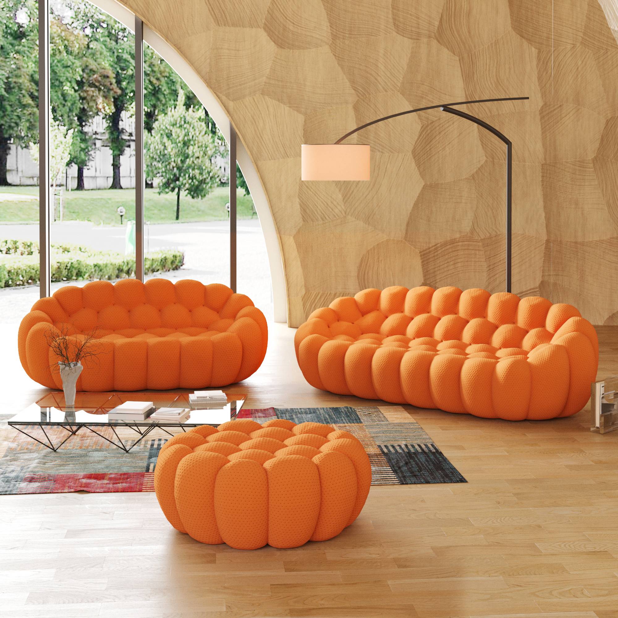 Bubble Armless Sofa