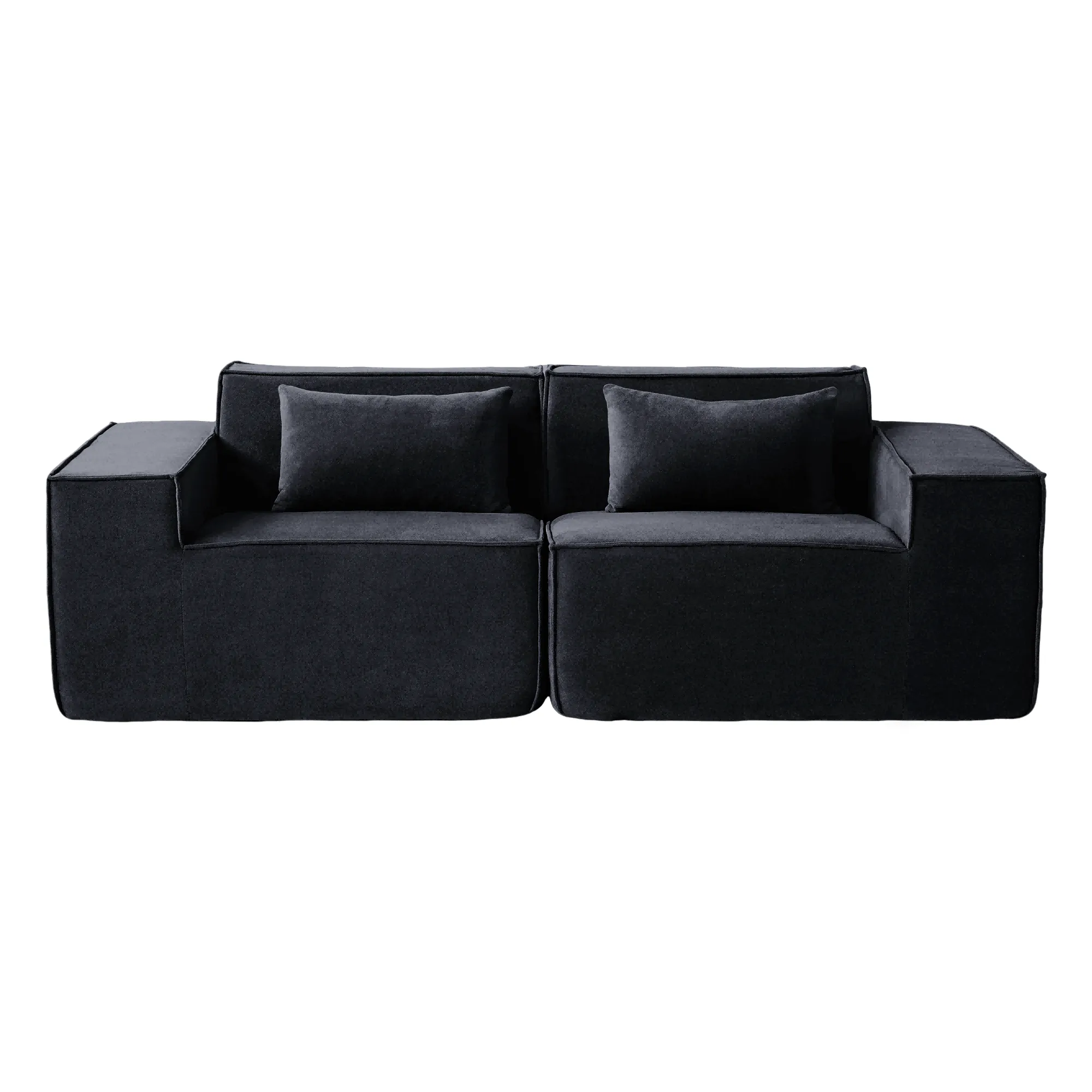 http://Urban%20Sectional%20Black%20Loveseat%20Sofa2(1)