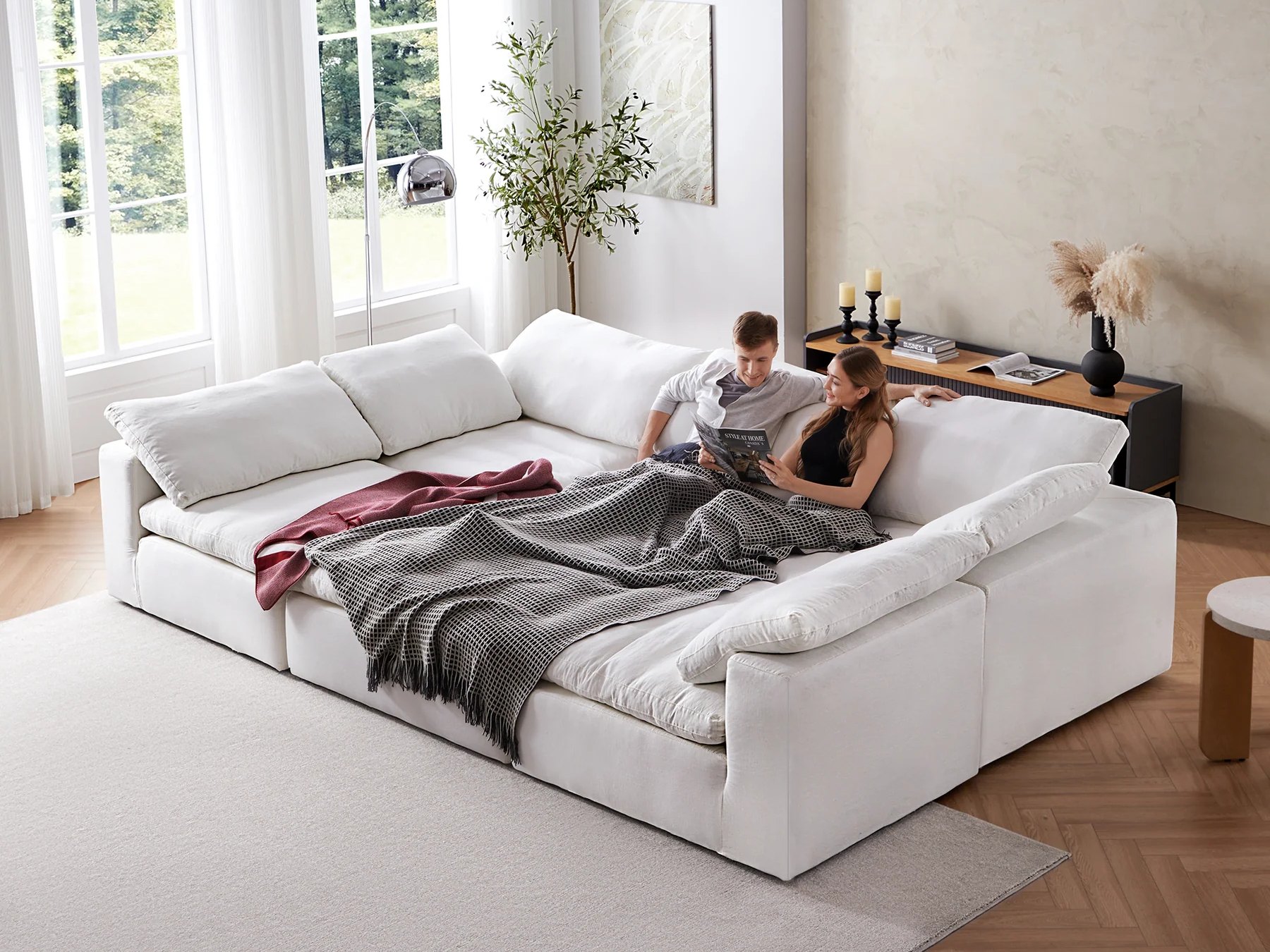 sectional sofa bed