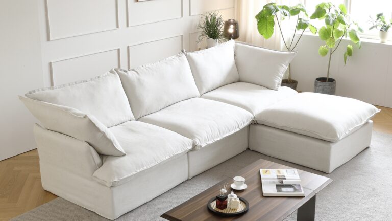 softspot sofa L-shaped set