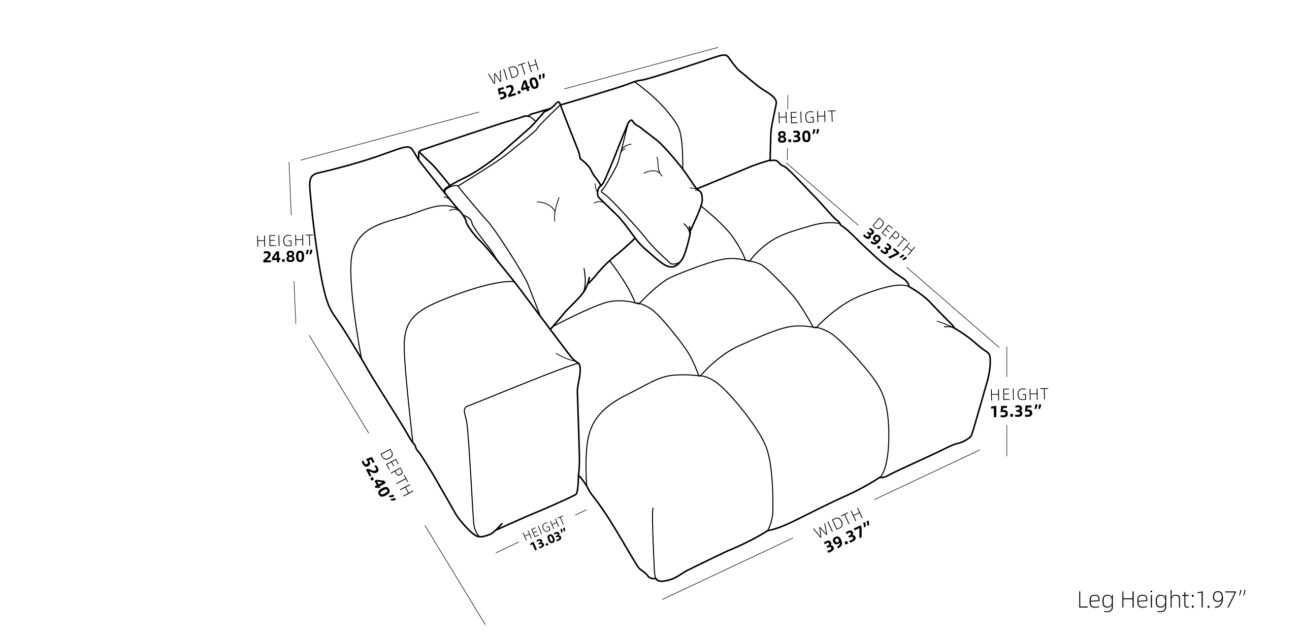 127 armrest seat size