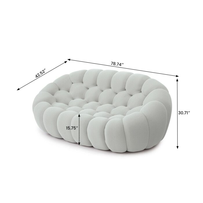 133 loveseat sofa size