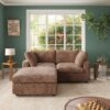 141BR loveseat with ottoman 01