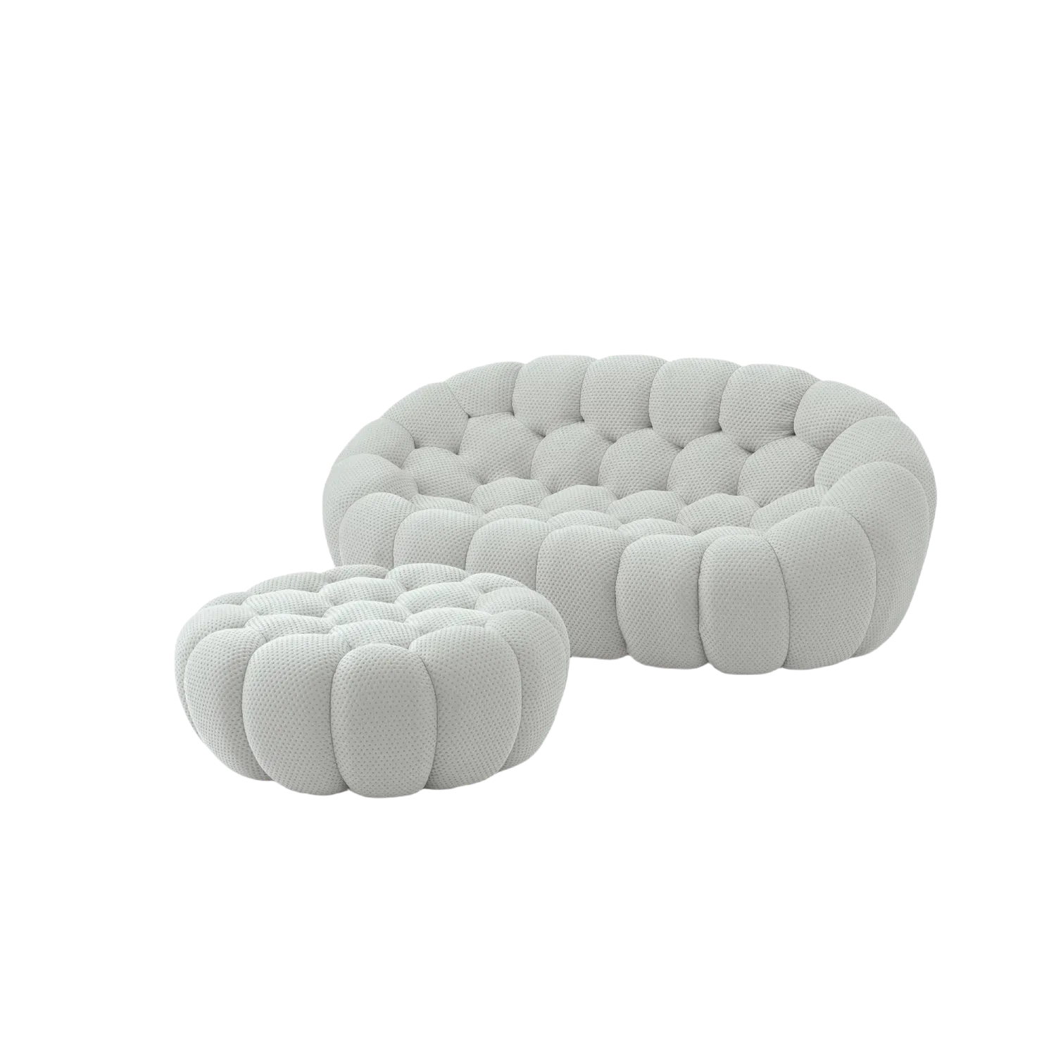 Compact Comfort 3D-Knitted Sofa Sets 3-Seaters
