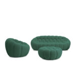 Bubble Armless Sofa | Modular Flexibility 3D-Knitted Sofa Sets 4-Seaters