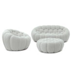 Bubble Armless Sofa | Modular Cozy 3D-Knitted Sofa Sets 3-Seaters