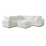 Sky Cloud Pro Sectional Sofa | Modular Comfort Plush Fabric Corner Sectionals 6-Seaters