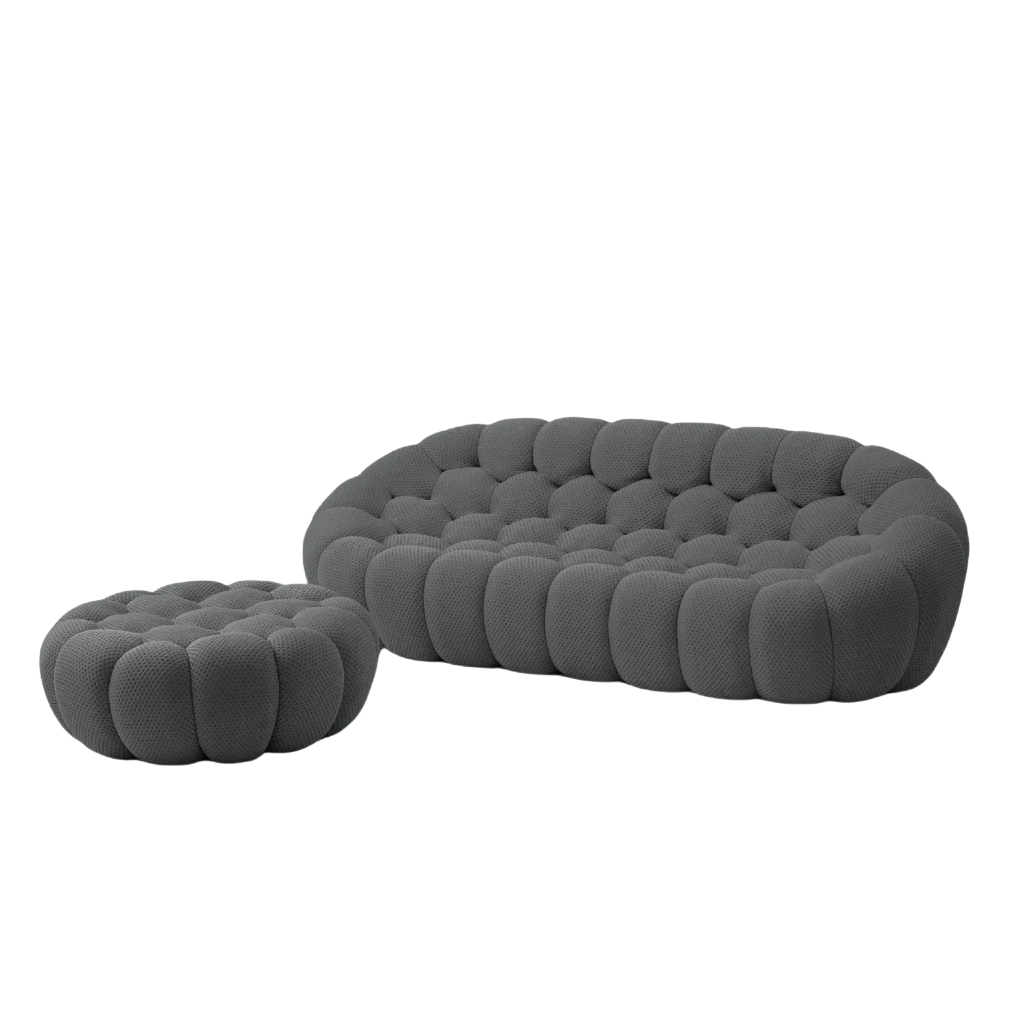 Modular Flexibility 3D-Knitted Sofa Sets 4-Seaters