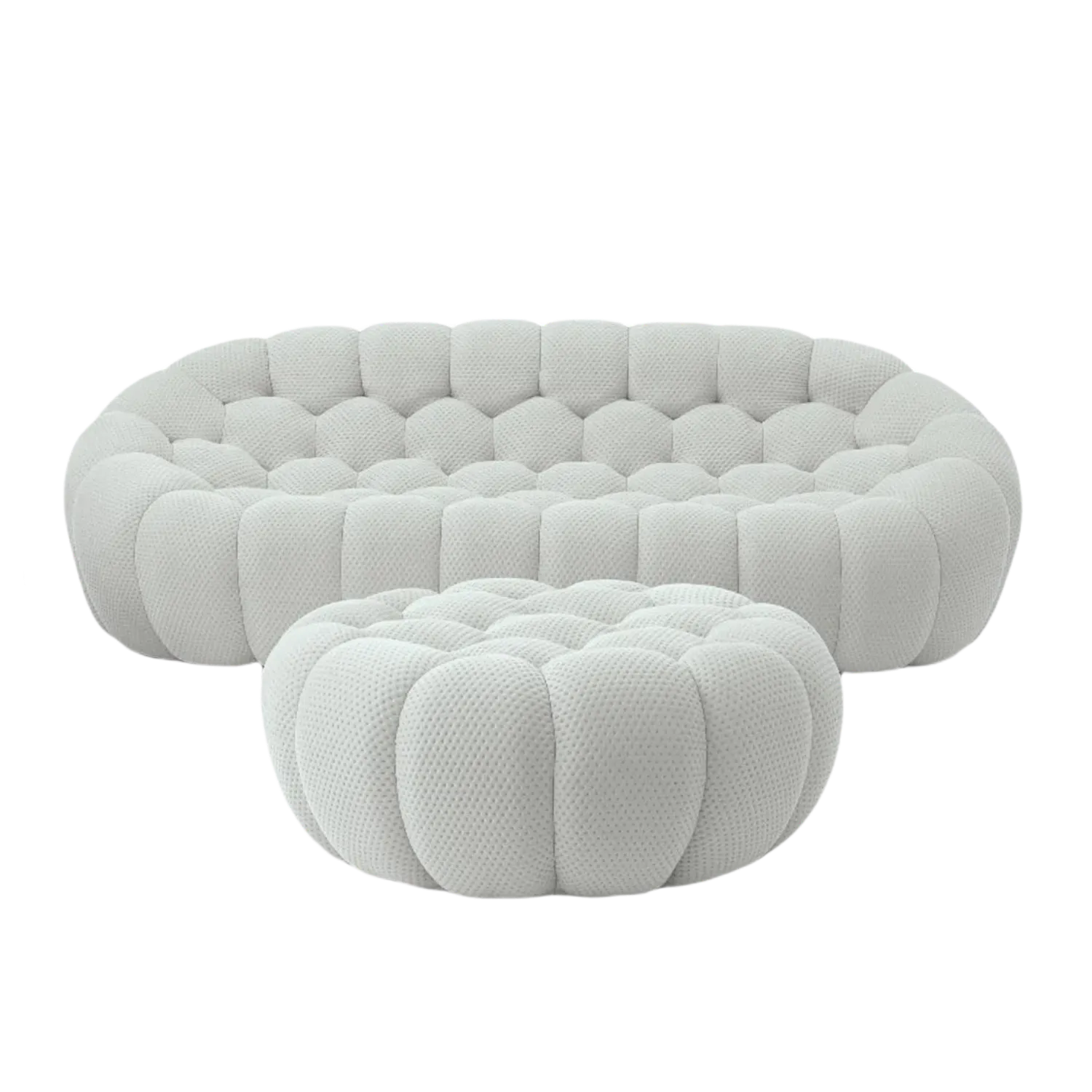Modular Flexibility 3D-Knitted Sofa Sets 4-Seaters