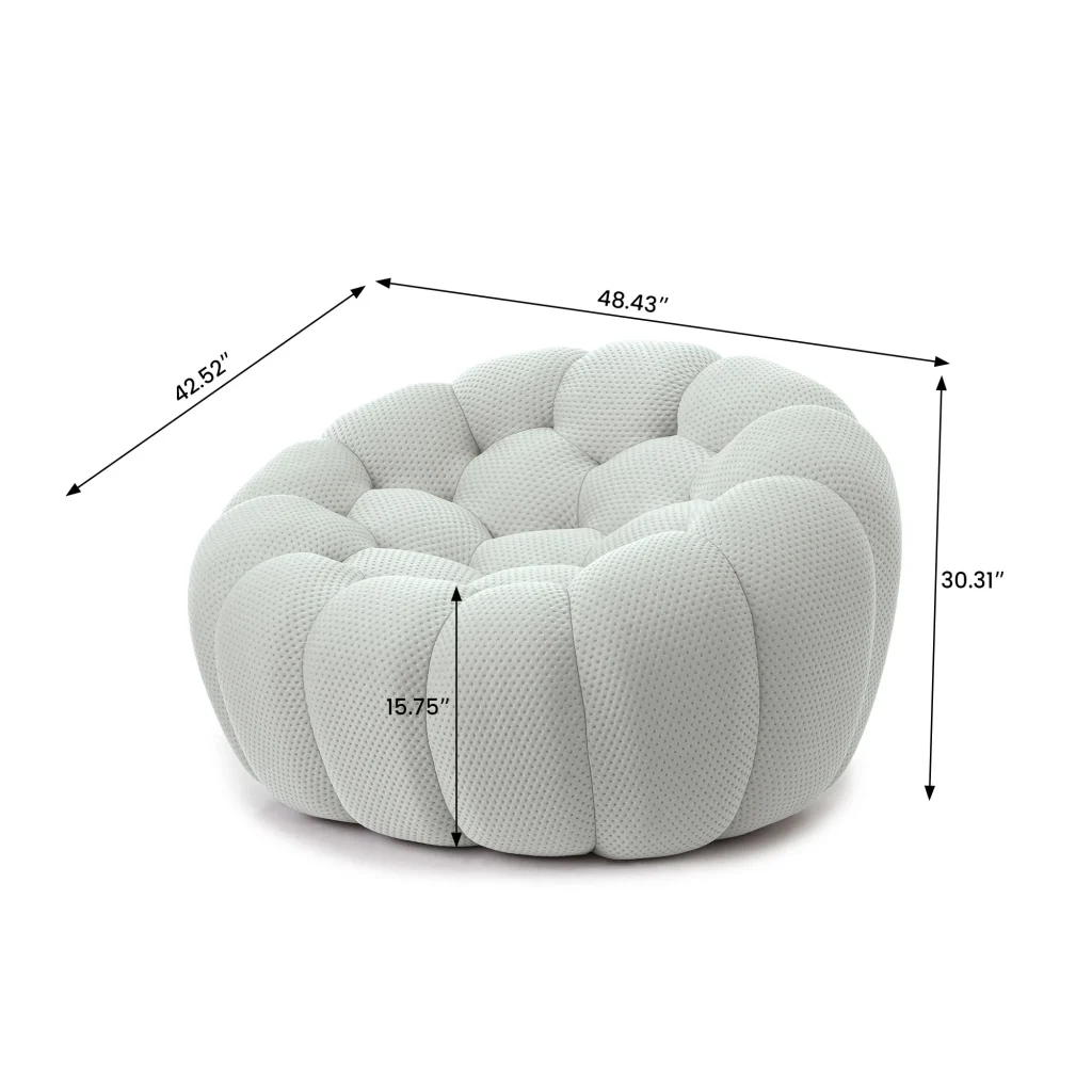 Bubble Sofa Single Seat Size