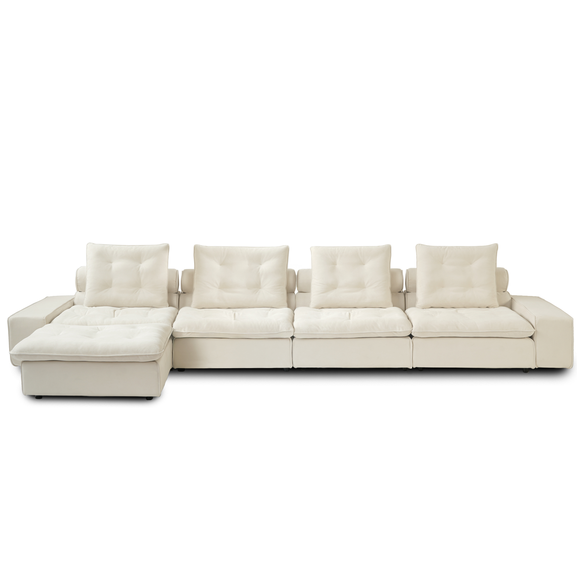 Sky Cloud 4-Seater L-Shaped Adjustable Sofa