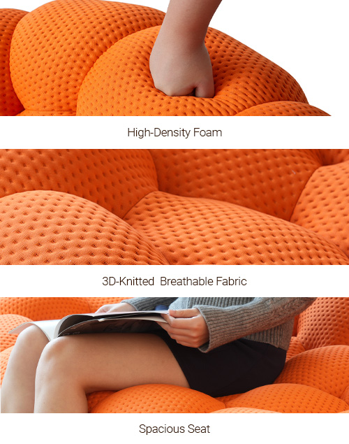 Bubble Armless Sofa Comfort