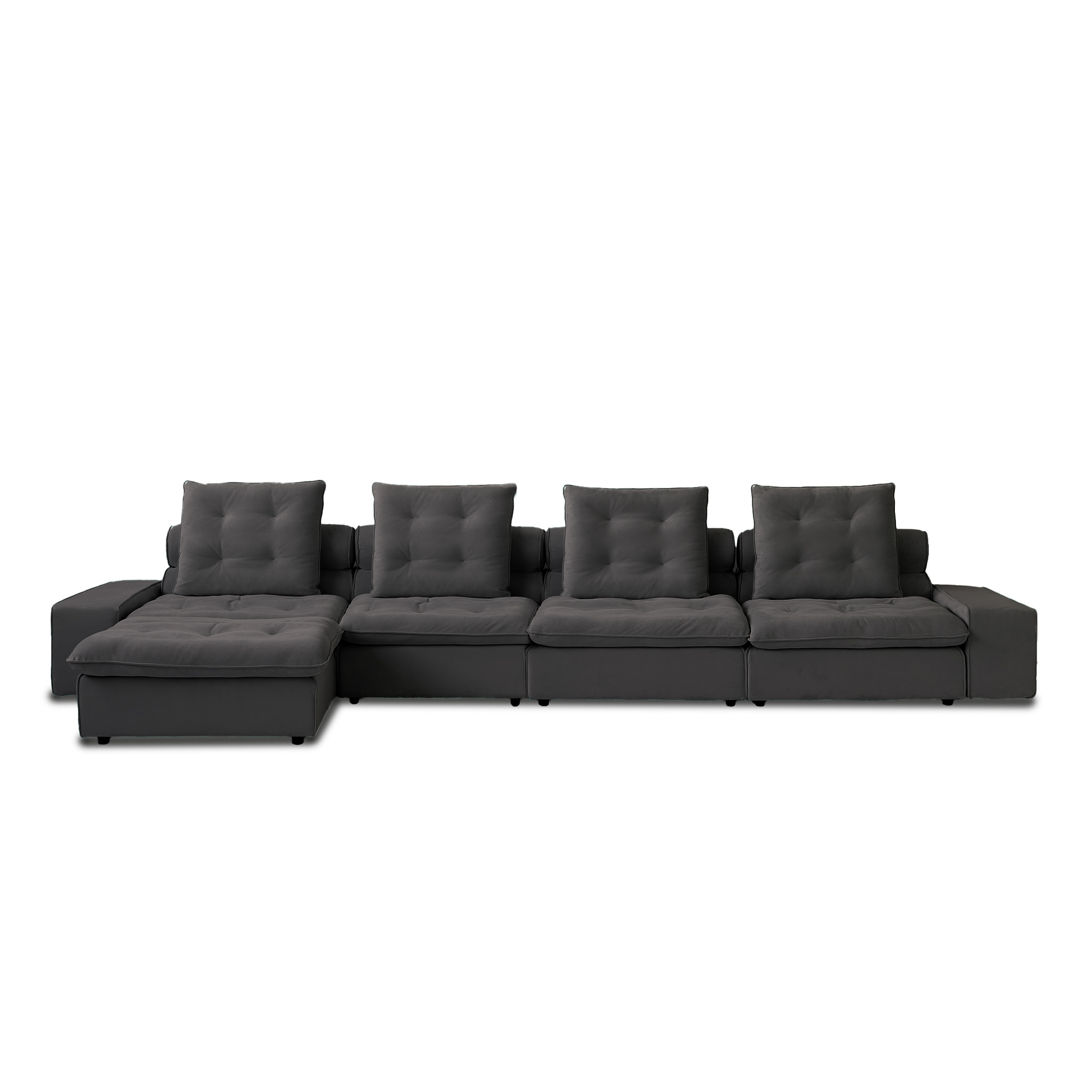 Sky Cloud 4-Seater L-Shaped Adjustable Sofa