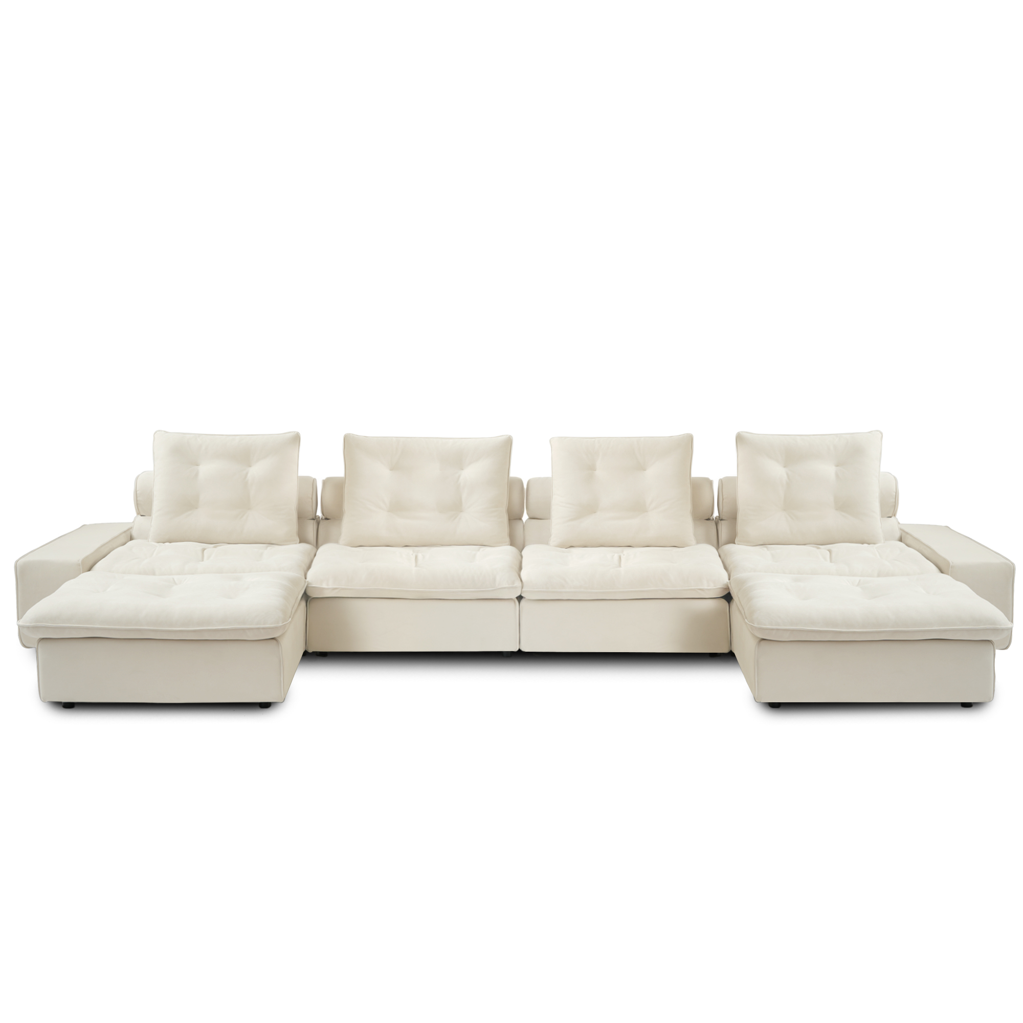 Sky Cloud 4-Seater U-Shaped Adjustable Sofa