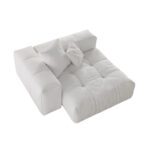 Pixel Classic Modular Sofa | Modular Comfort Linen Armrest Single Seat 1-Seater