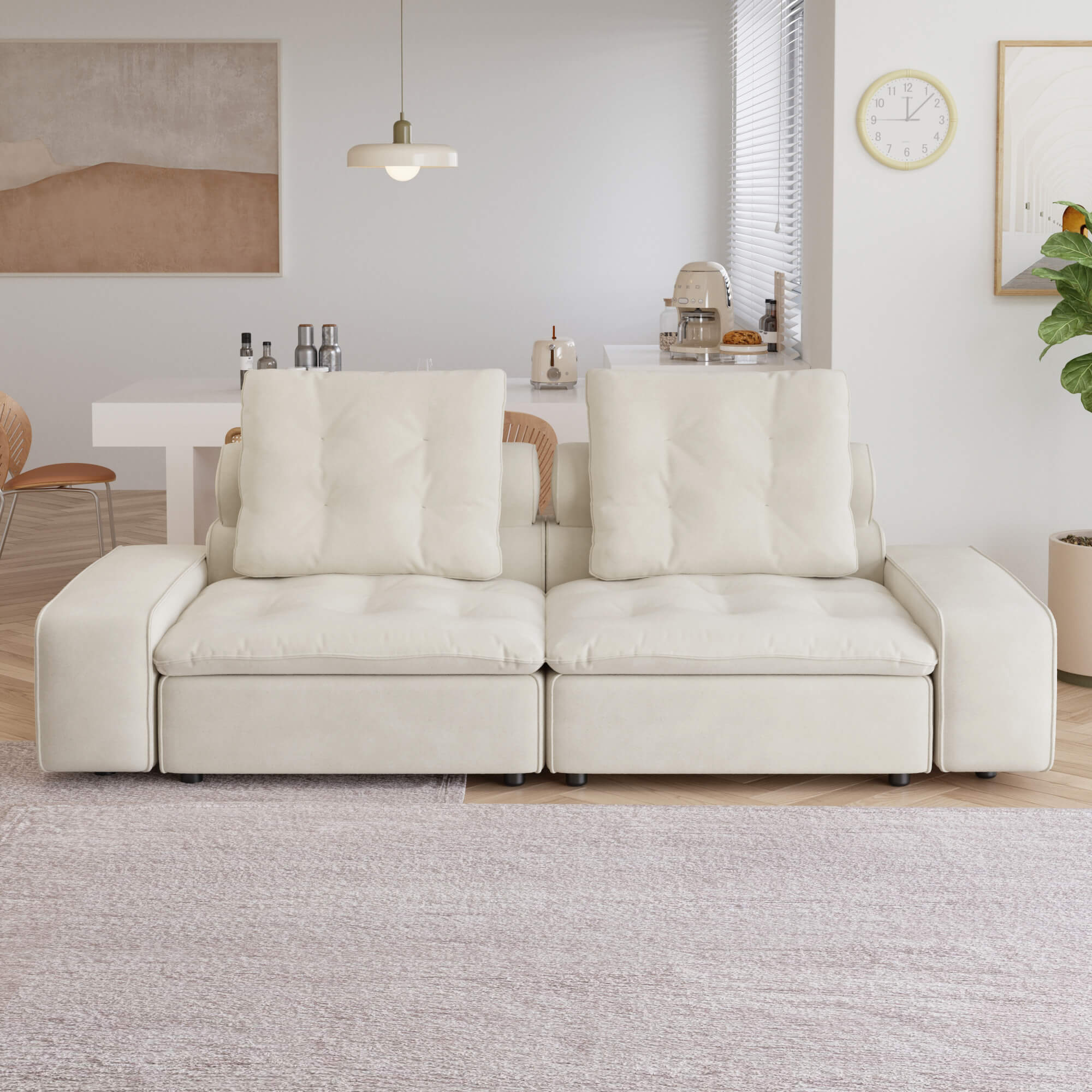 Sky Cloud Loveseat Adjustable Sofa