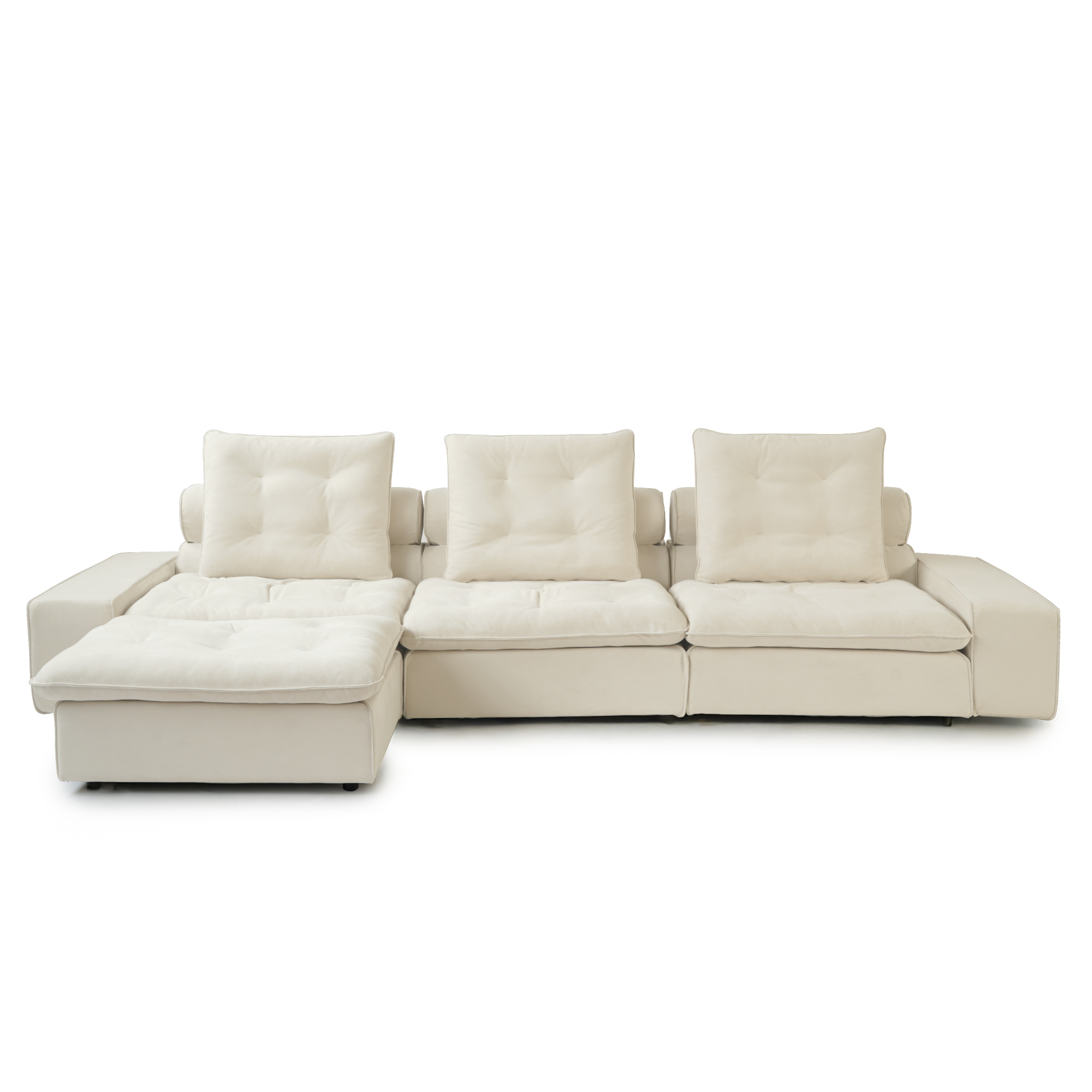 Sky Cloud 3-Seater L-Shaped Adjustable Sofa